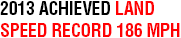 2001 Achieved Motorbike Speed Record 89 Mph